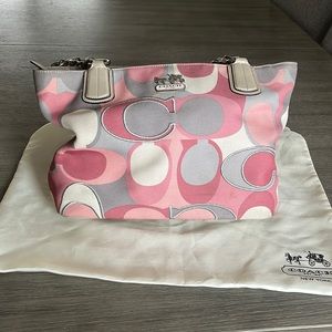 Pink Coach bag